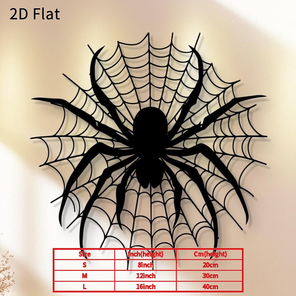 HELLOYOUNG Spooky Halloween Sp - Spider Web Halloween Decoration ulasan dan harga