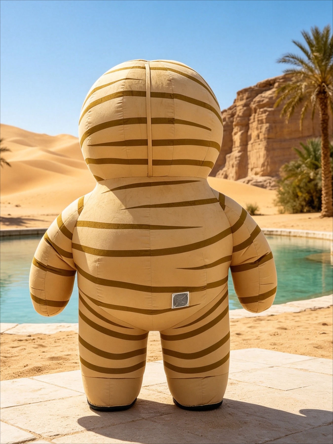 Inflatable Mummy Costume Masco - Halloween Costume Adult ulasan dan harga