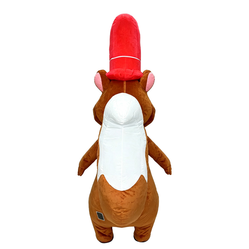 SAYGO Red Hat Squirrel Inflata - Halloween Costume Adult ulasan dan harga