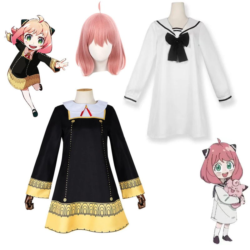Anime Spy X Family Anya Forger - Halloween Costume Kids ulasan dan harga