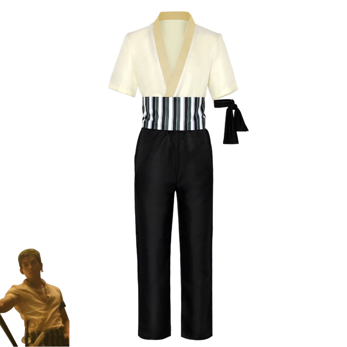 XqNew Anime Movie Roronoa Zoro - Halloween Costume Kids ulasan dan harga
