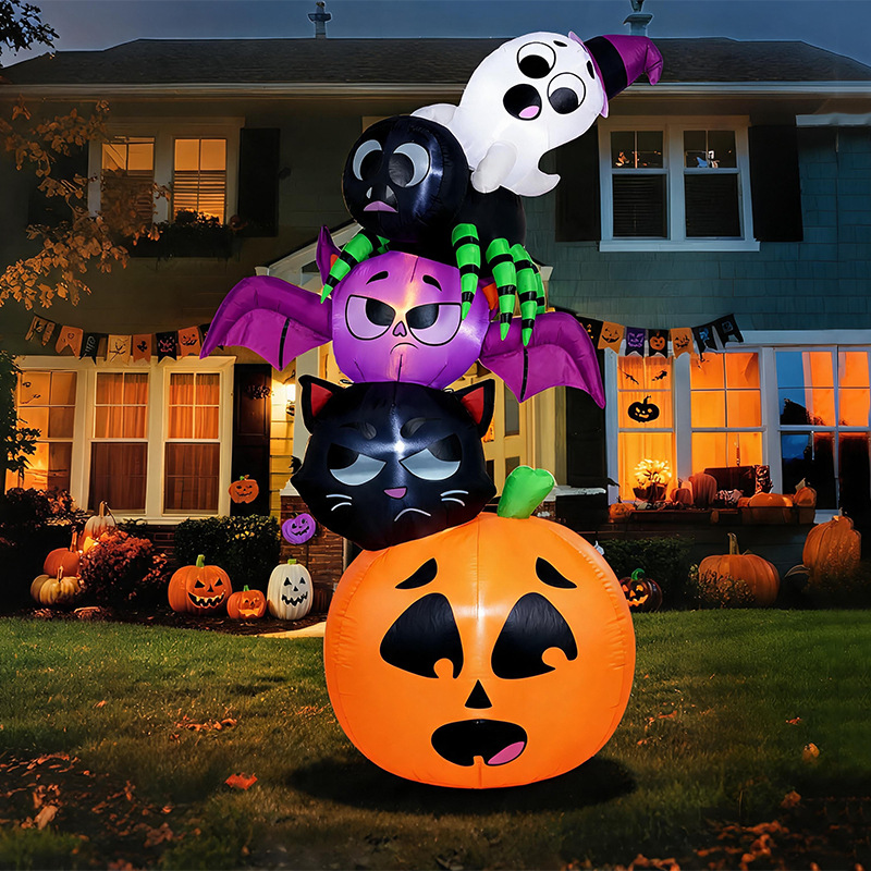 18m Halloween Inflatable Decor - Halloween Pumpkin Decor Led ulasan dan harga
