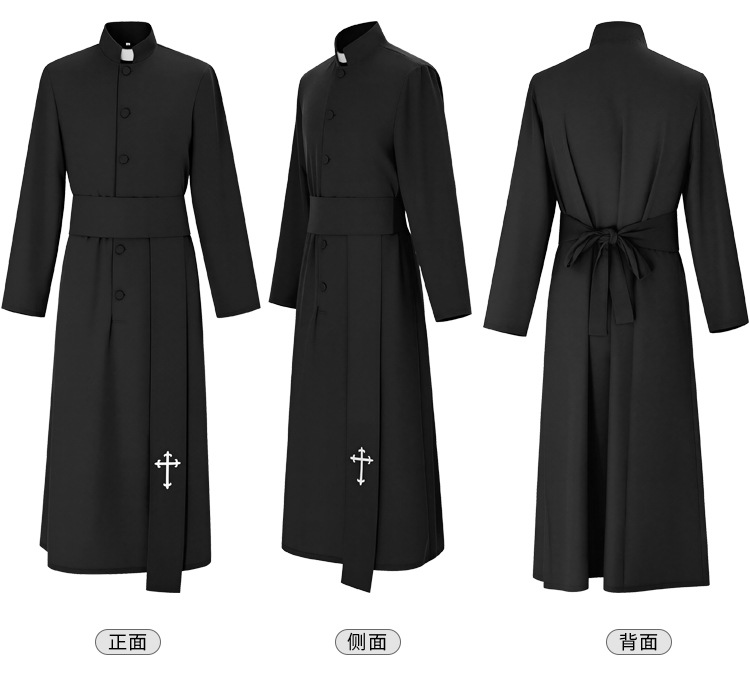 Medieval Priest Costume White  - Halloween Costume Adult ulasan dan harga