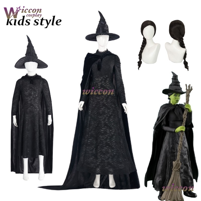 YesoK Movie Wicked Elphaba Cos - Halloween Costume Kids ulasan dan harga
